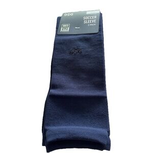 NWT DSG Adult Soccer Sleeve Unisex Sz L/XL Navy Blue Performance Sports‎